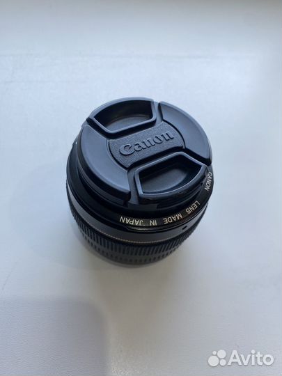 Объектив canon 50mm 1 4