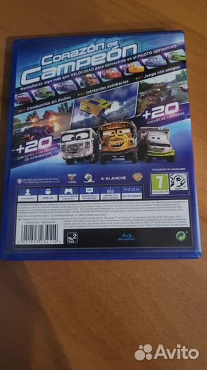 Игры PS4 Тачки 3