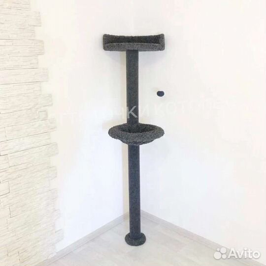 Когтеточка для кошки настенная столб