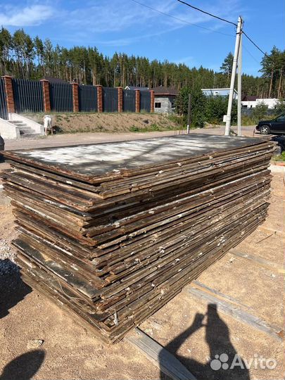 Фанера для опалубки бу