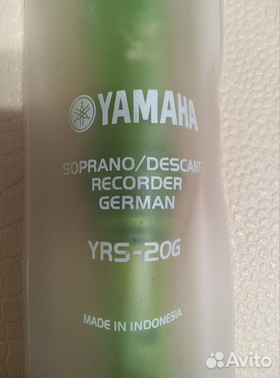 Блокфлейта yamaha