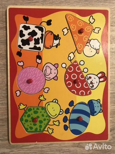 Развивающие игры Деревянные сортеры