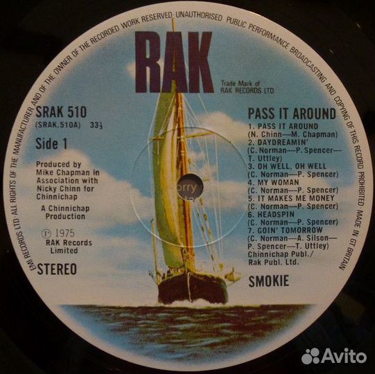 Винил Smokey – Pass It Around LP