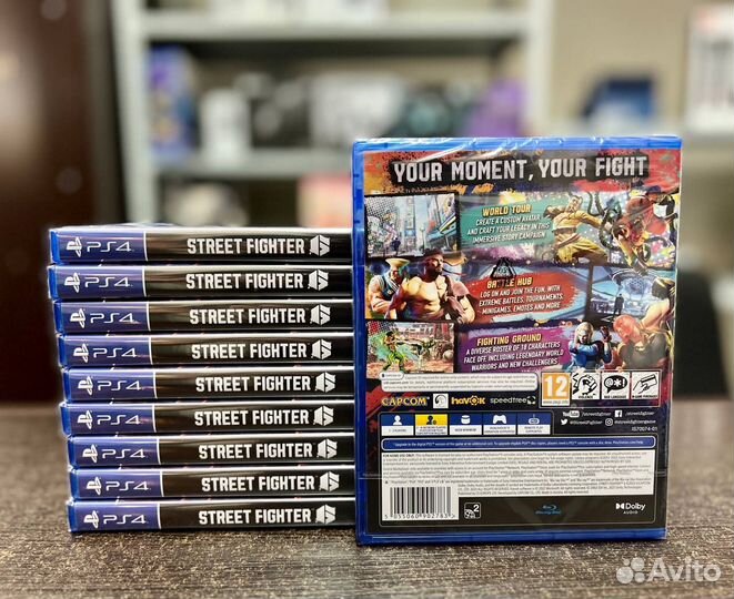 Street fighter 6 PS4, русские субтитры