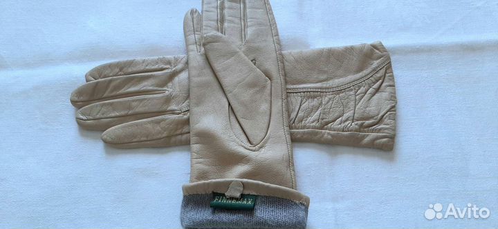 Перчатки женские кожаные7р