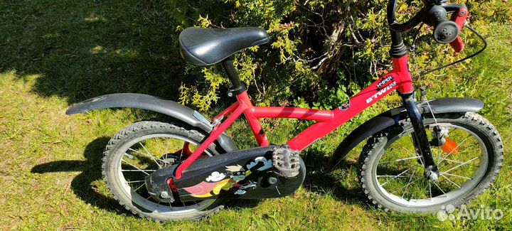 Детский велосипед btwin 16
