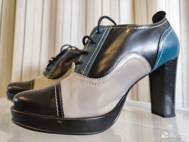 Туфли ботильоны женские Berkonty натурал кожа р 40