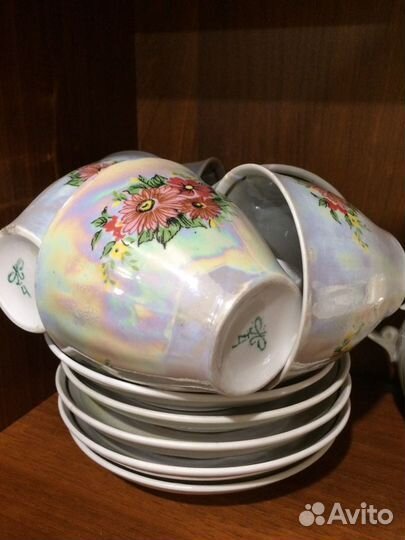 Фарфоровый чайный сервиз СССР