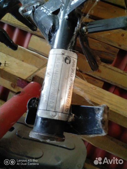 Новая рама для китайского скутера