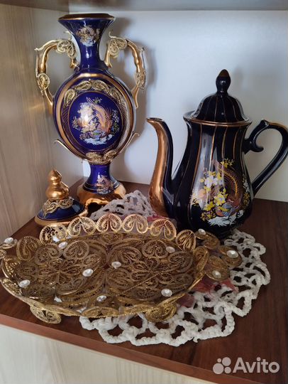 Ваза хрустальная СССР