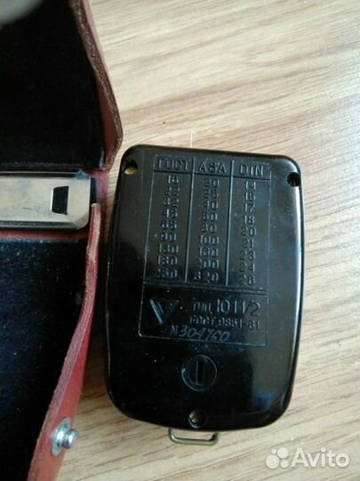 Фото Экспонометр Ленинград 2