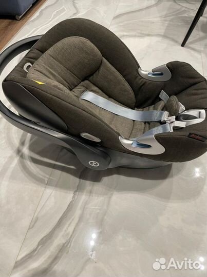 Автокресло Cybex Aton Q Plus platinum