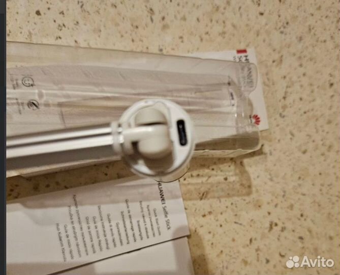 Селфи палка с type c и светом