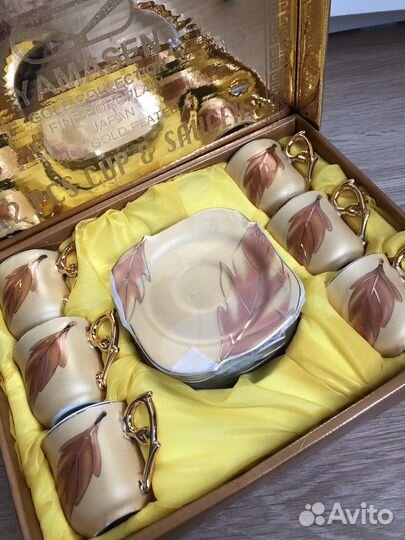 Японский кофейный сервиз Yamasen gold collection