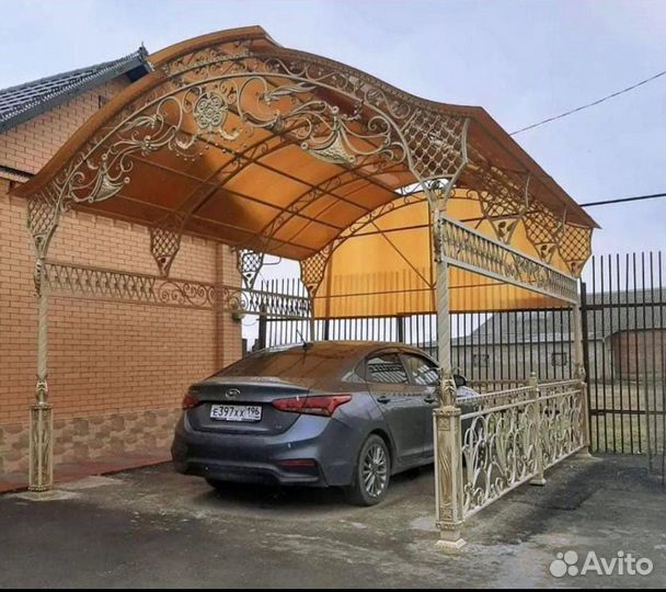 Навесы с установкой