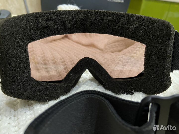 Горнолыжные очки smith черные новые