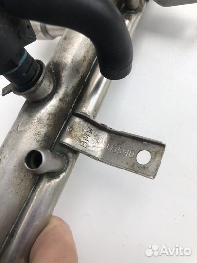 Топливная рампа с форсунками