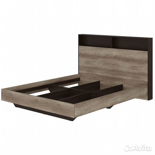 Кровать Энигма кр-16 1.6 (Дуб каньон/Венге)