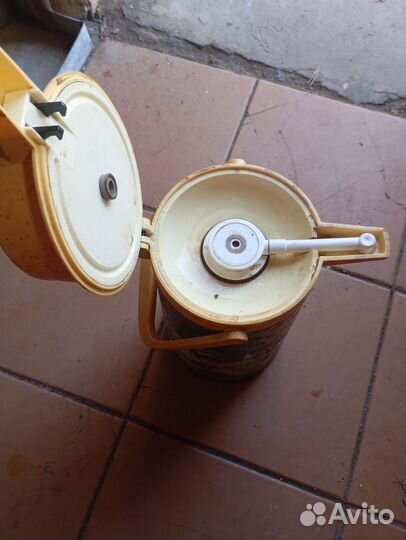 Термос помповый СССР