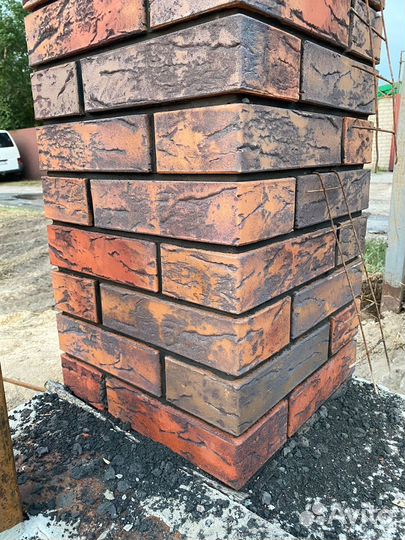 Кирпич лицевой керамический Flash Kare Строма