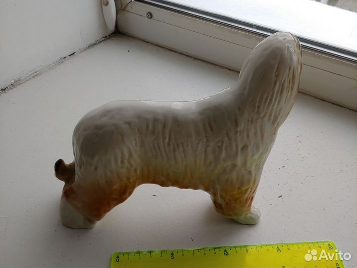 Фарфоровые статуэтки собака лфз