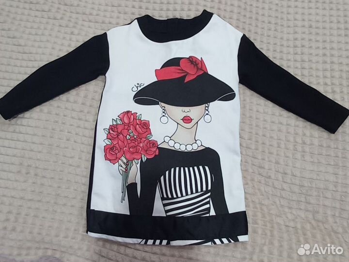 Платье туника для девочки 110