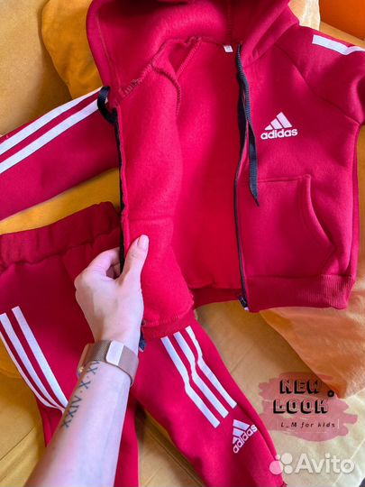 Костюм с начесом adidas 86 92 98 104 110 116