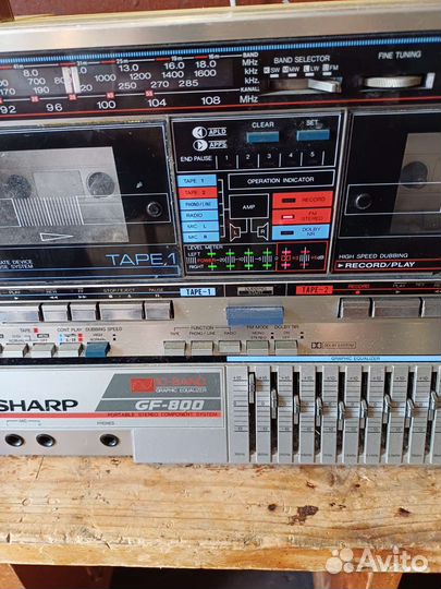 Магнитола Sharp gf 800