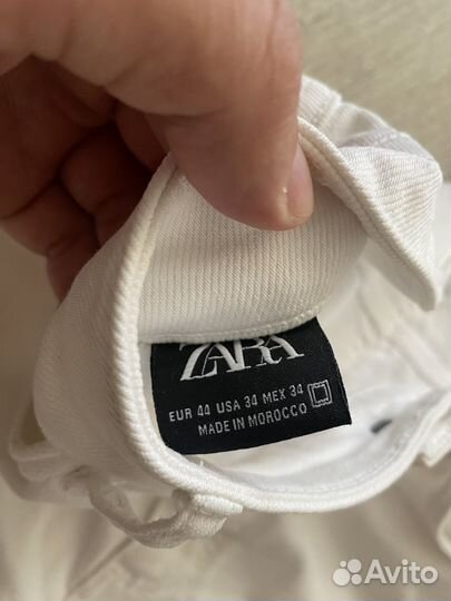 Мужские джинсы белые zara