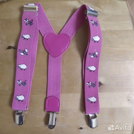 Подтяжки детские для девочки