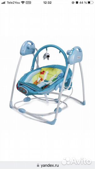 Шезлонг детский babyton