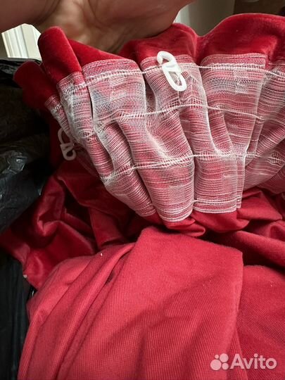 Шторы бу бархатные итальянские