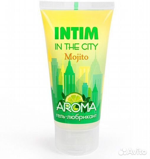 Увлажняющий лубрикант Intim Aroma с ароматом мохито - 60 гр