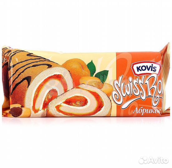 Рулет Kovis Абрикос 175г Kovis