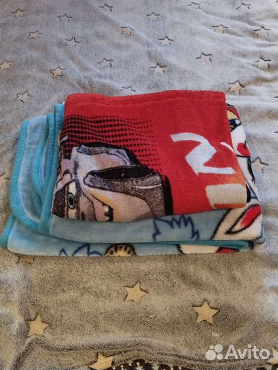 Покрывало плюшевое на детскую кровать