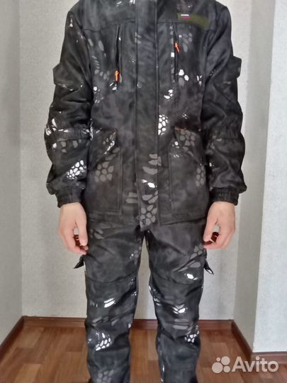 Новый камуфляжный костюм на флисе