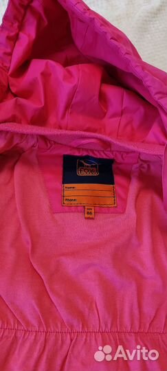 Костюм демисезонный Fox-cub 86