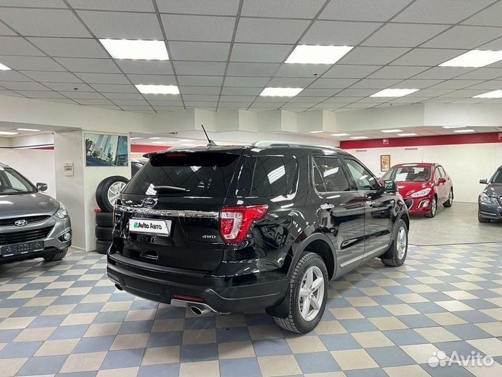 Ford Explorer 3.5 AT, 2018, 129 134 км