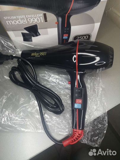 Фен для сушки волос новый