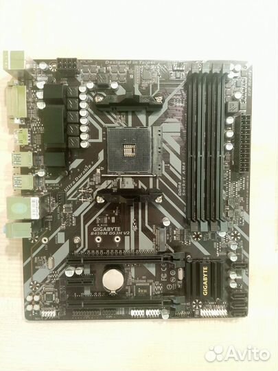 Комплект ryzen 5 5500 + gigabyte b450m