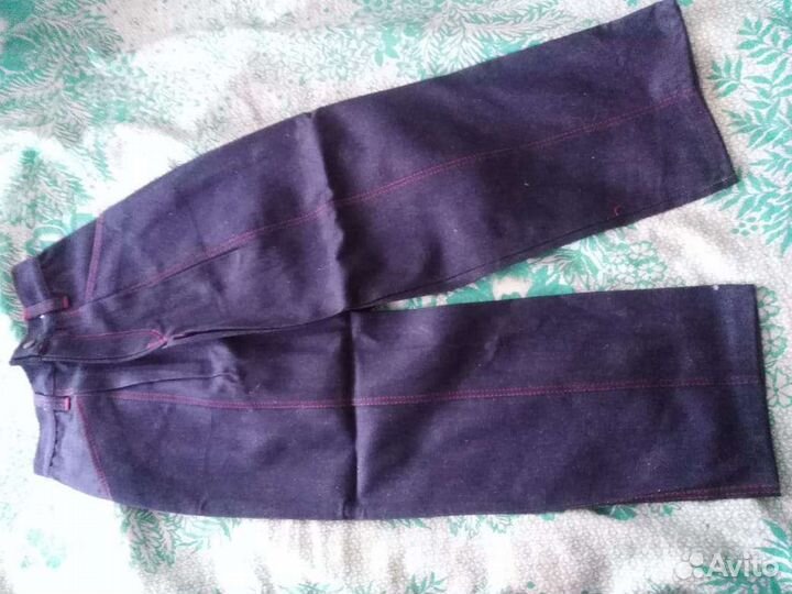 Джинсовые штаны советского производства
