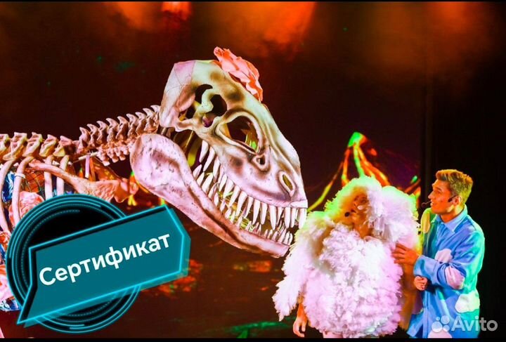 Сертификат 1500 в театр будущего Лилии Тим