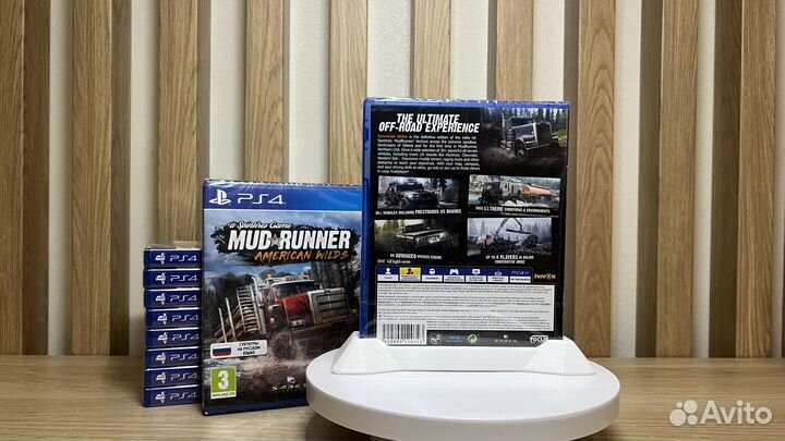 PS4 MudRunner - American Wilds Edition Русские суб