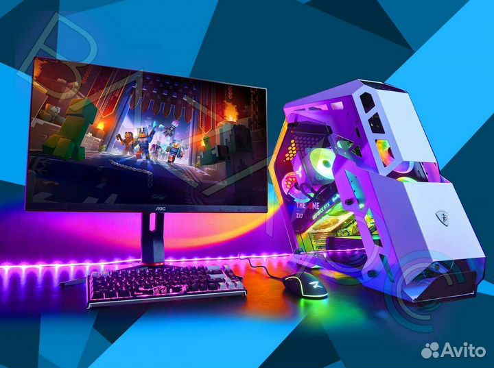 Игровой пк Ryzen 9 7900x / RTX 3060