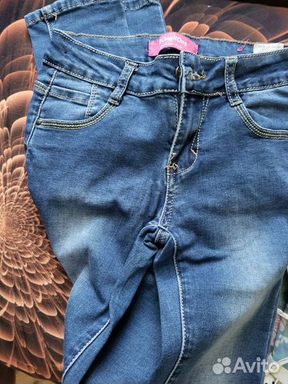 Вещи на девочку блузка, джинсы, сарафан