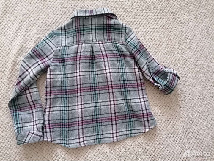 Рубашка фланель 134