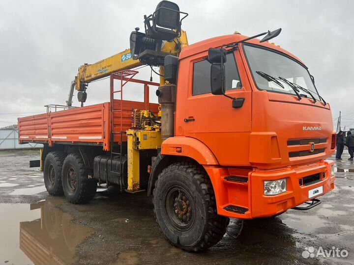 КАМАЗ 43118 с КМУ, 2014