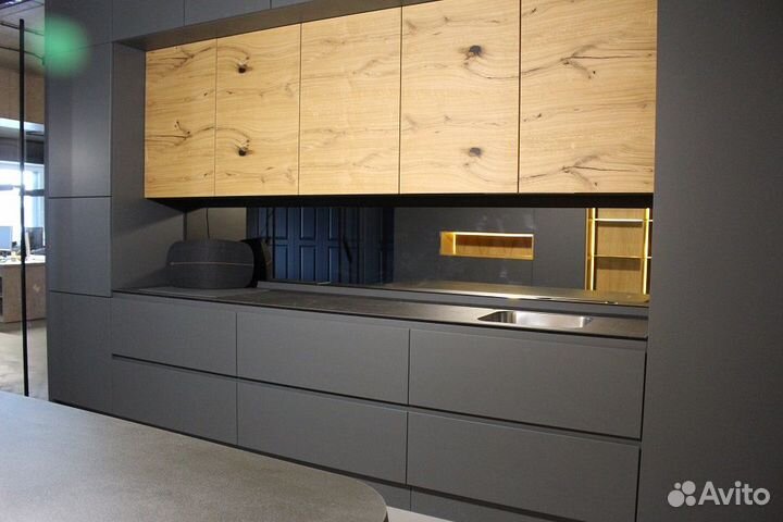 Модульная кухня по вашим размерам Lefort Шпон