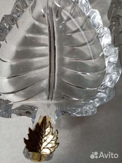 Икорницы хрустальные
