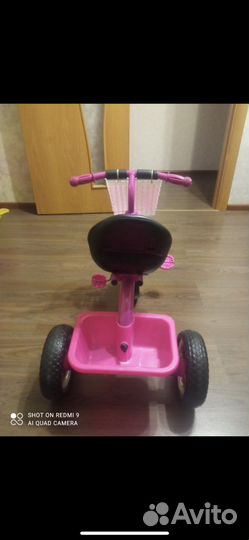 Детский трехколесный велосипед новый